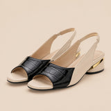 Isabel | Sandalias elegantes de tacón cómodo