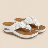Clara | Sandalias florales cómodas