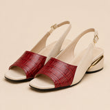 Isabel | Sandalias elegantes de tacón cómodo