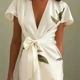Vestido Envolvente Elegante