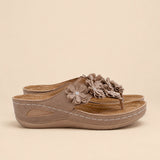 Clara | Sandalias florales cómodas