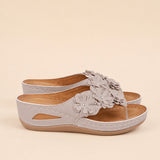 Clara | Sandalias florales cómodas