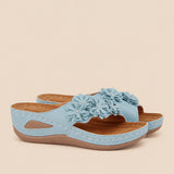 Clara | Sandalias florales cómodas