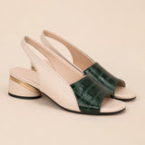 Isabel | Sandalias elegantes de tacón cómodo