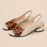 Isabel | Sandalias elegantes de tacón cómodo