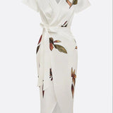 Vestido Envolvente Elegante
