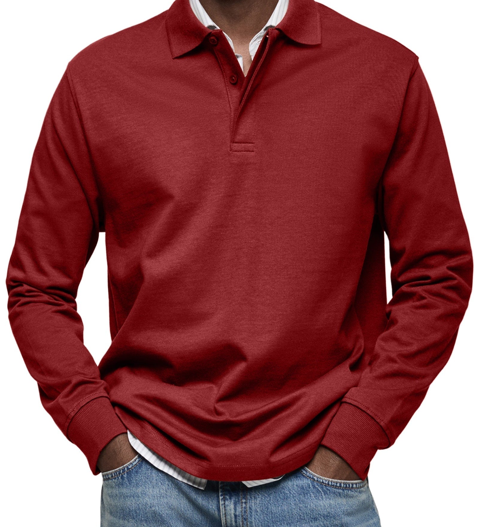 Julian | Polo Elegante de Manga Larga