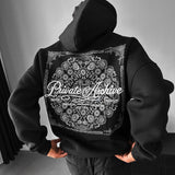 Sudadera oversize con capucha Private Archive – Negro