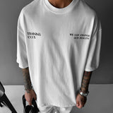 Camiseta oversize Training Club – Crudo