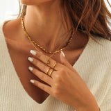 Collar Corazón Relieve