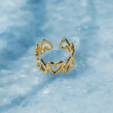 Anillo Corazón Infinito