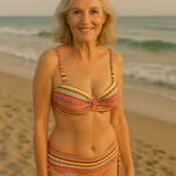 Renata | Bikini de cintura alta con soporte