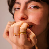 Anillo Corazón Infinito