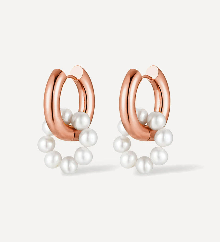 Aros con Perlas