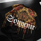 Camiseta oversize Souvenir – Negro