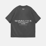 Camiseta oversize Training Club – Antracita