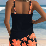 Mariana | Tankini sin mangas con escote en U