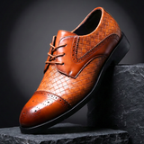 Bellville – Zapatos Oxford de Piel Trenzada