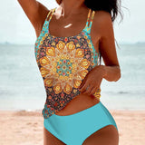 Erika | Bañador estampado de estilo moderno