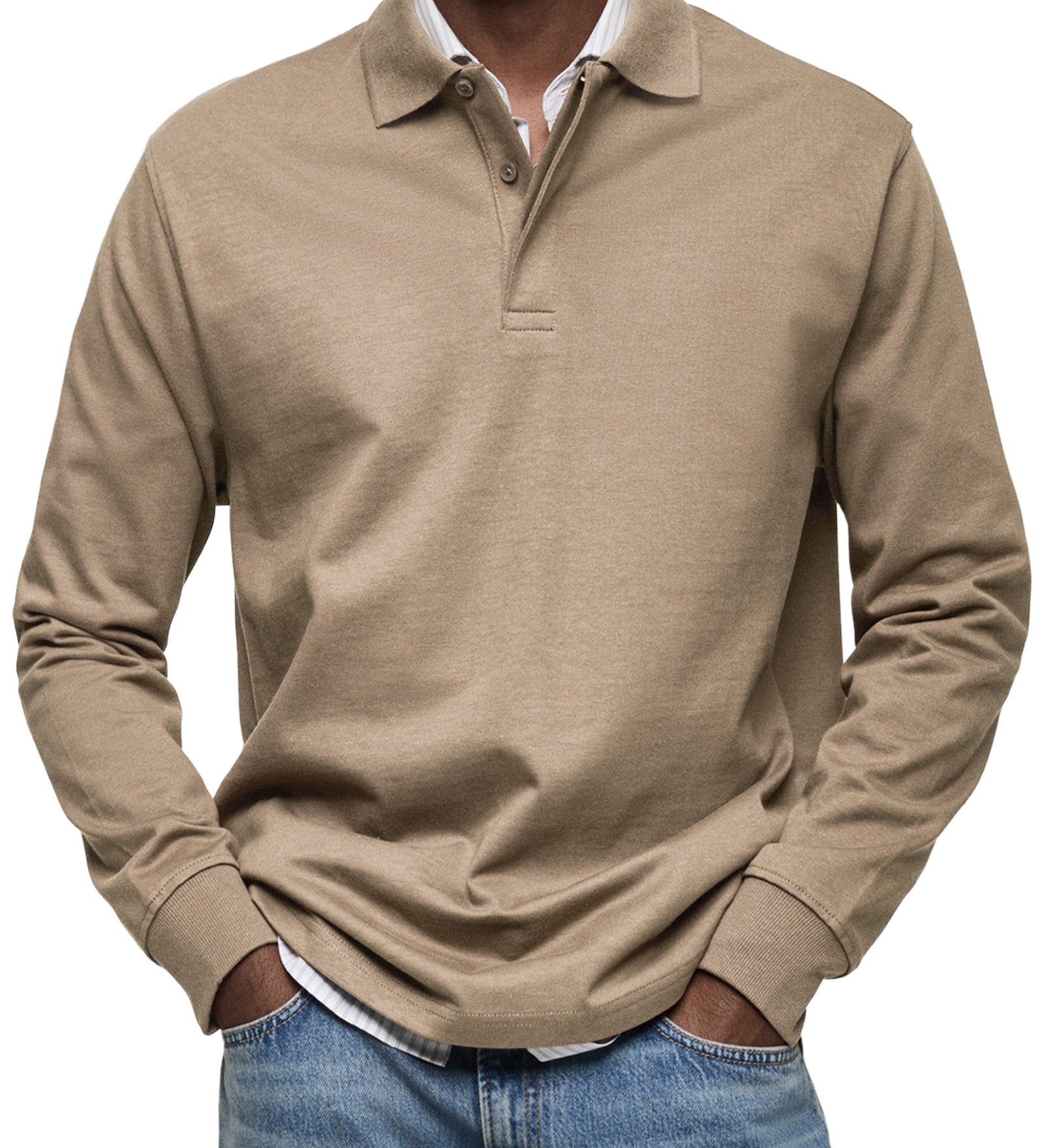 Julian | Polo Elegante de Manga Larga