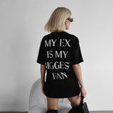 Camiseta oversize EX – Negro