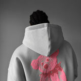 Sudadera oversize con capucha Les Teddys – Gris