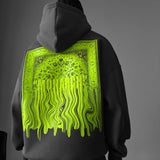 Sudadera oversize con capucha Monarch – Antracita
