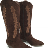 Botas Cowboy Motief - Marrón