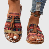 Candela | Sandalias bohemias con borlas