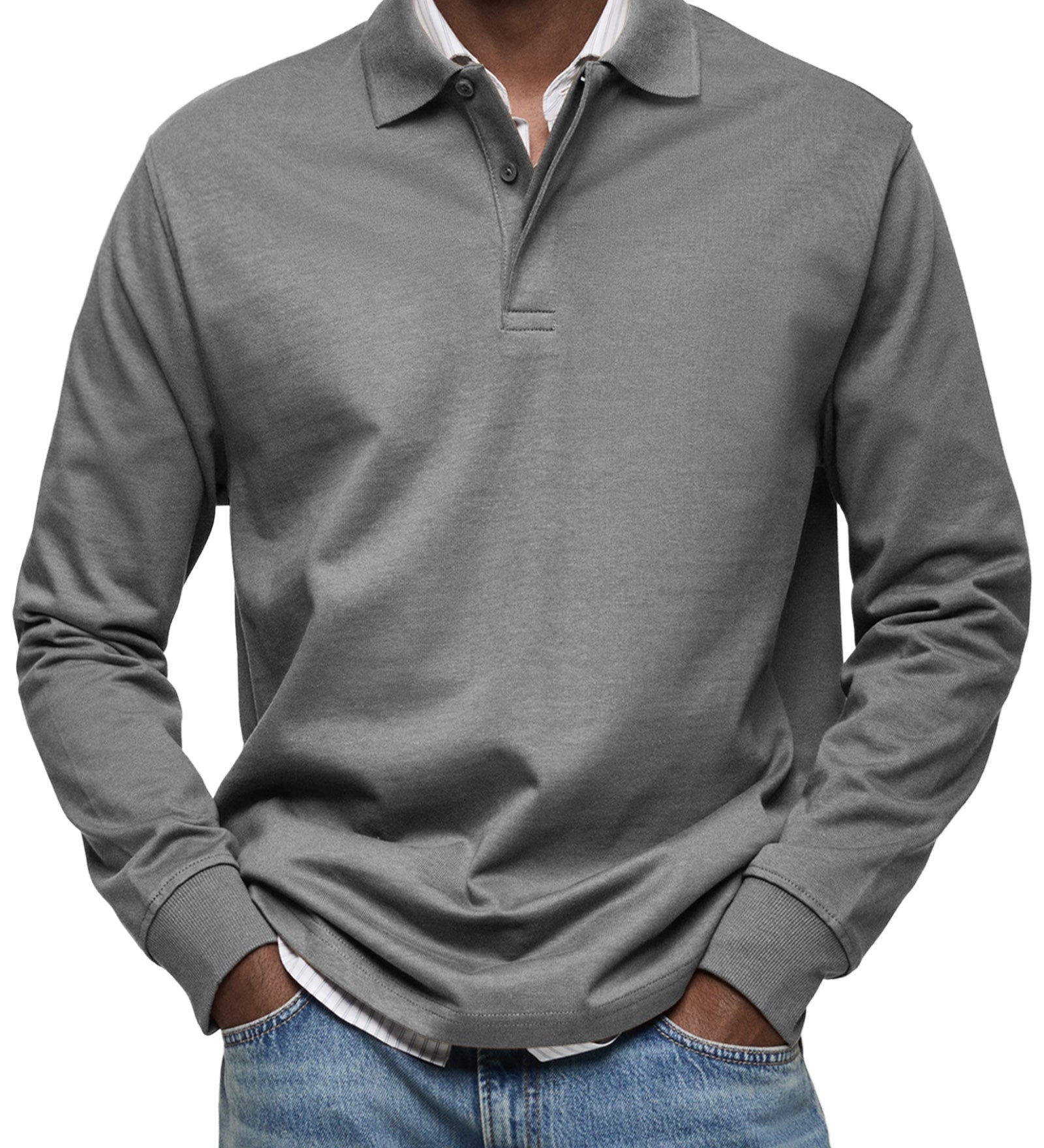 Julian | Polo Elegante de Manga Larga