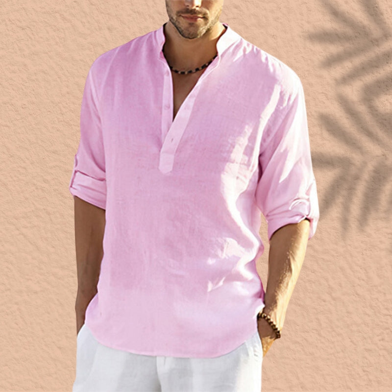 Georg | Camisa de Lino de Manga Larga
