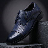 Bellville – Zapatos Oxford de Piel Trenzada