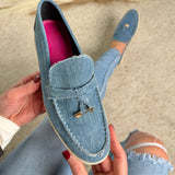 Martina | Mocasines Denim