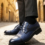 Bellville – Zapatos Oxford de Piel Trenzada
