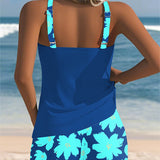 Mariana | Tankini sin mangas con escote en U