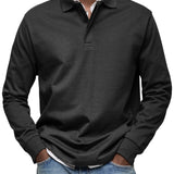Julian | Polo Elegante de Manga Larga