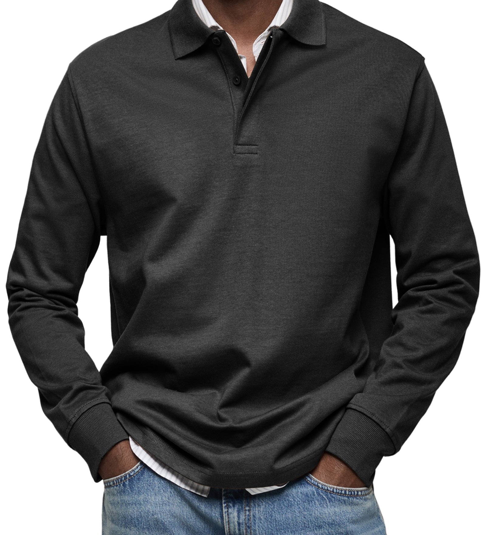Julian | Polo Elegante de Manga Larga