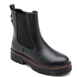 Botas chunky Chelsea Enkellaarsjes Zwart