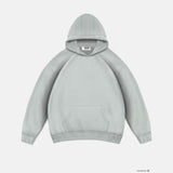 Sudadera básica oversize con capucha – Gris