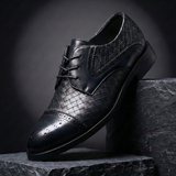 Bellville – Zapatos Oxford de Piel Trenzada