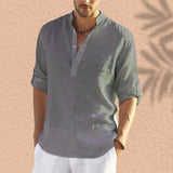 Georg | Camisa de Lino de Manga Larga