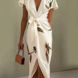 Vestido Envolvente Elegante