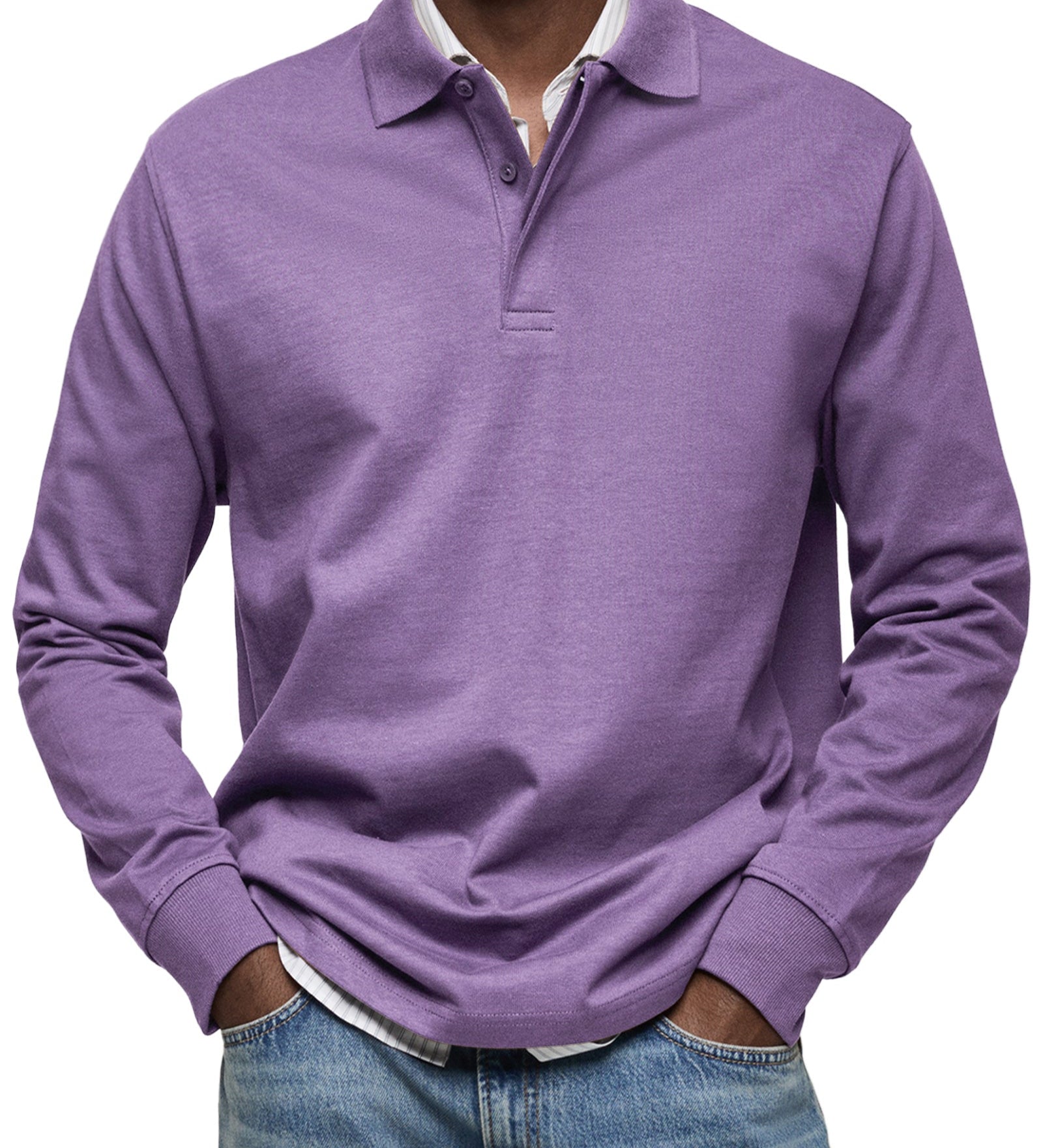 Julian | Polo Elegante de Manga Larga