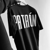 Camiseta oversize Patron – Negro
