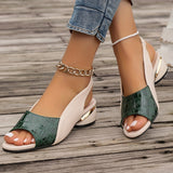 Isabel | Sandalias elegantes de tacón cómodo