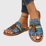 Candela | Sandalias bohemias con borlas