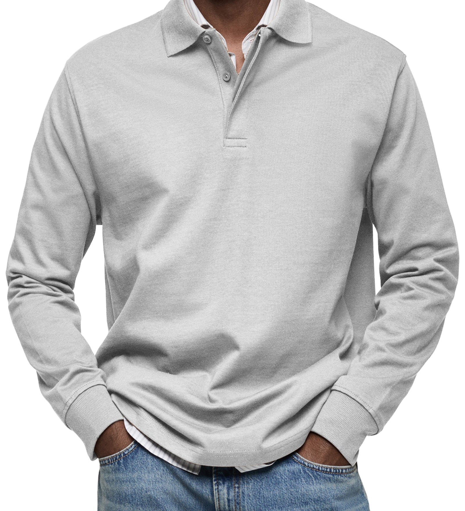 Julian | Polo Elegante de Manga Larga