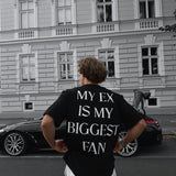 Camiseta oversize EX – Negro
