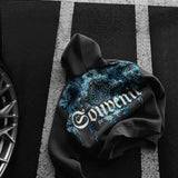 Sudadera oversize con capucha Souvenir – Antracita