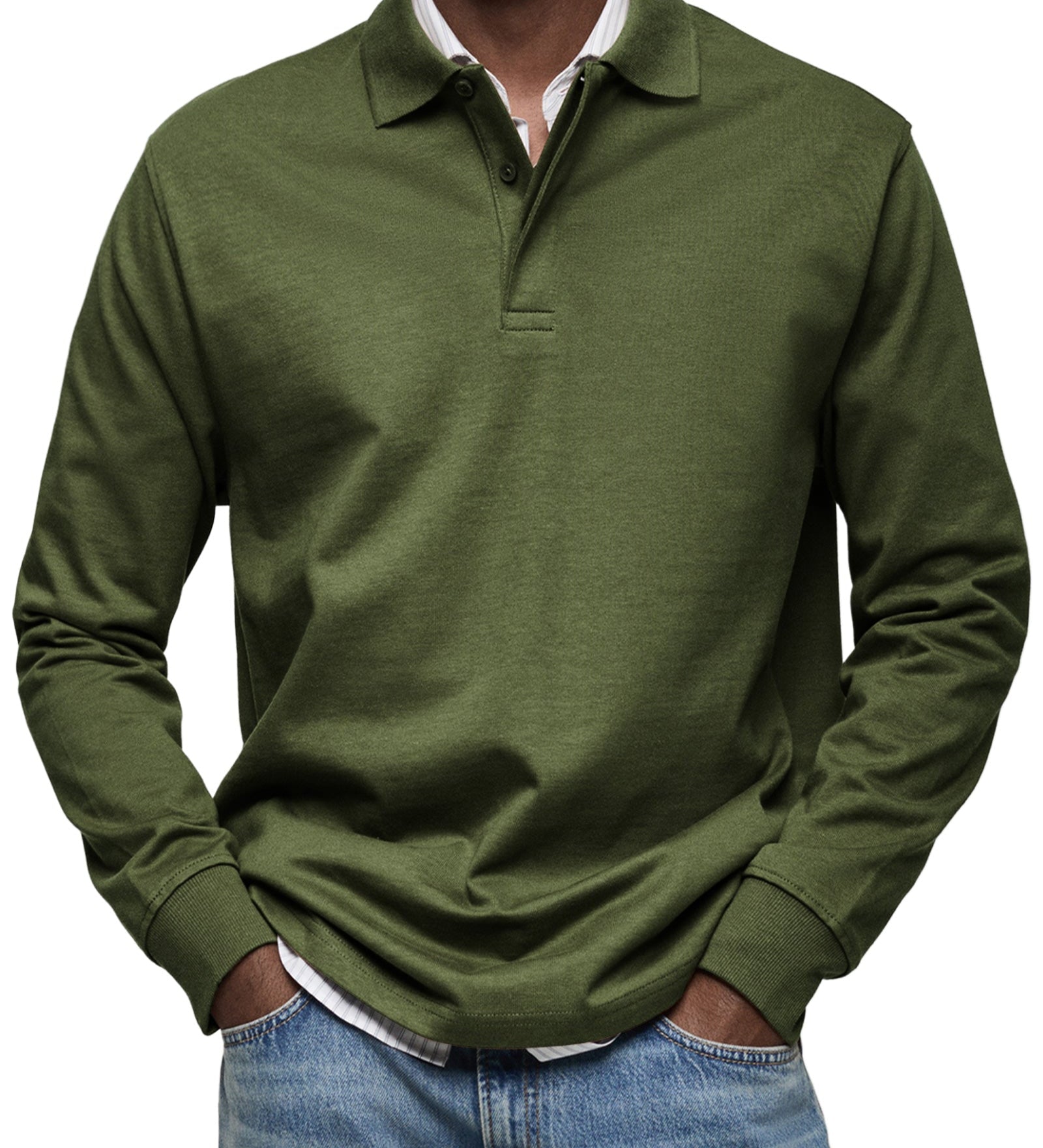 Julian | Polo Elegante de Manga Larga